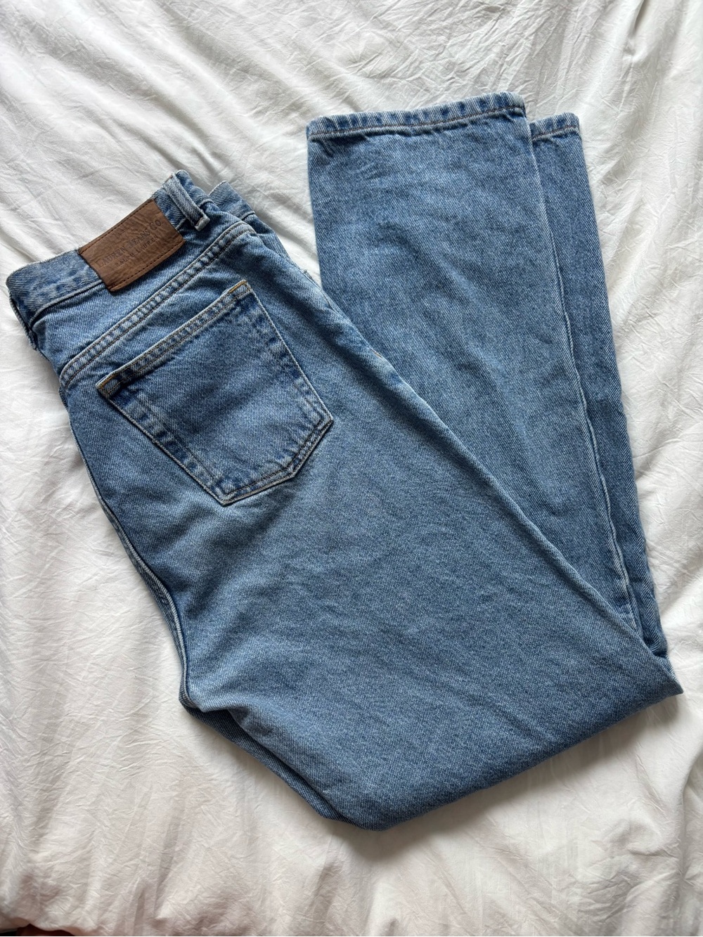 Ralph Lauren Women's Light Blue Straight Leg Jeans